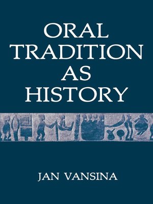 cover image of Oral Tradition as History